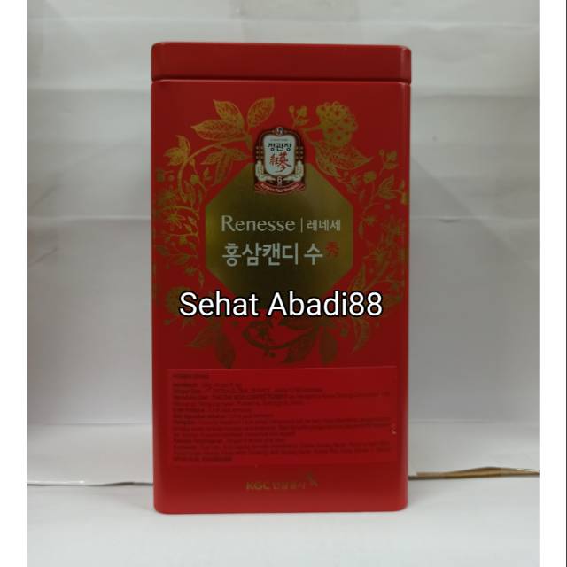 

Renesse Korea Ginseng Candy Permen Ginseng Korea 40 Pcs