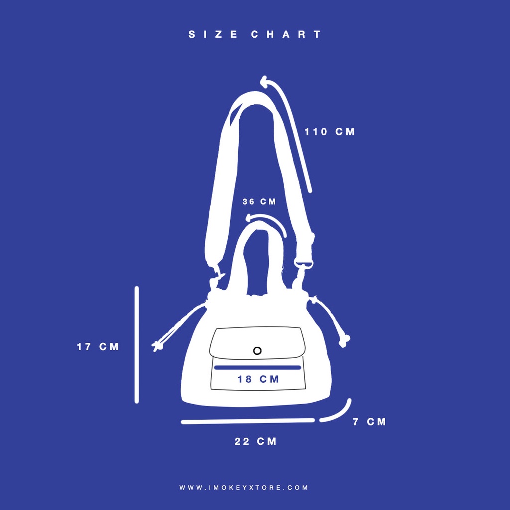 Imokey Cloud Bucketbag - Sling Bag - Tas Wanita