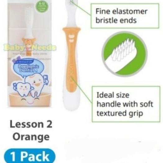 Sikat Gigi Pigeon / Pigeon Baby Training Tootbrush/ Pigeon Lesson 1 Lesson 2 Lesson 3 Lesson 123 sik