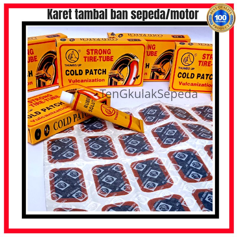 Lem Tip top Tambal Ban Dalam/ Lem karet Tambal Ban Dalam Sepeda Lem Cold Patch Ori