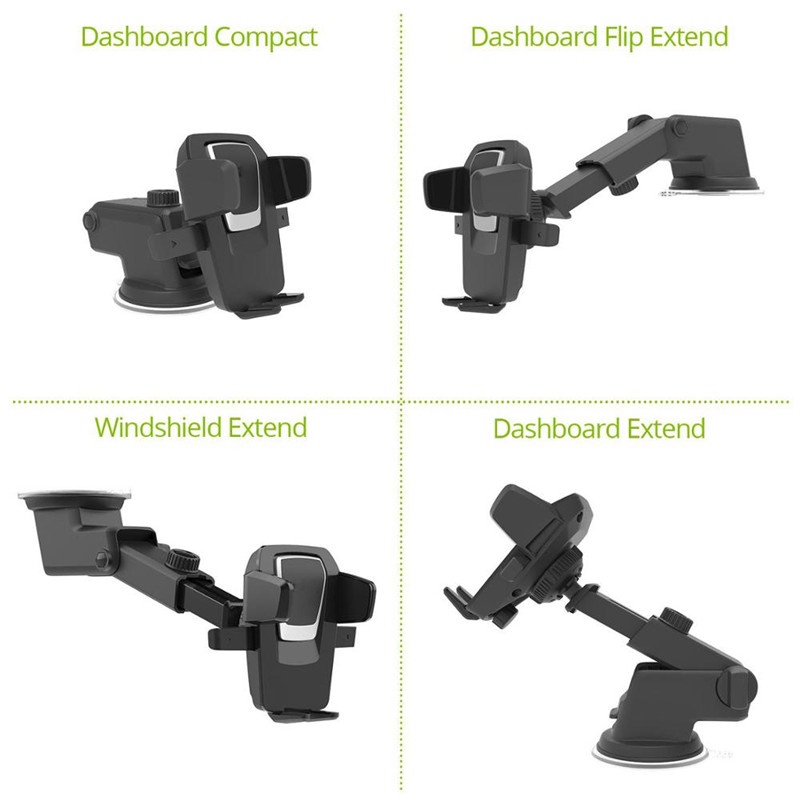 Car Holder HP Mobil - Dudukan HP Universal 360 Degree Rotation