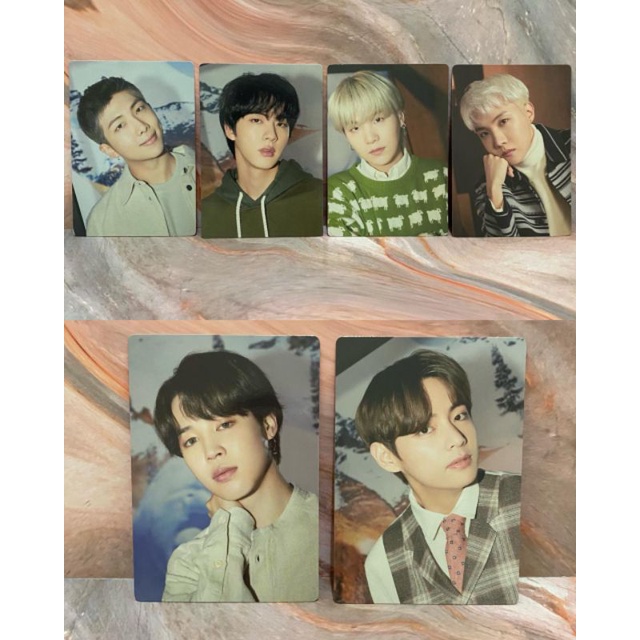 BTS Official Little Wishes Photocard PC Special Gift 1 SPC RM Suga Jin Jhope Jimin V Jungkook Namjoo