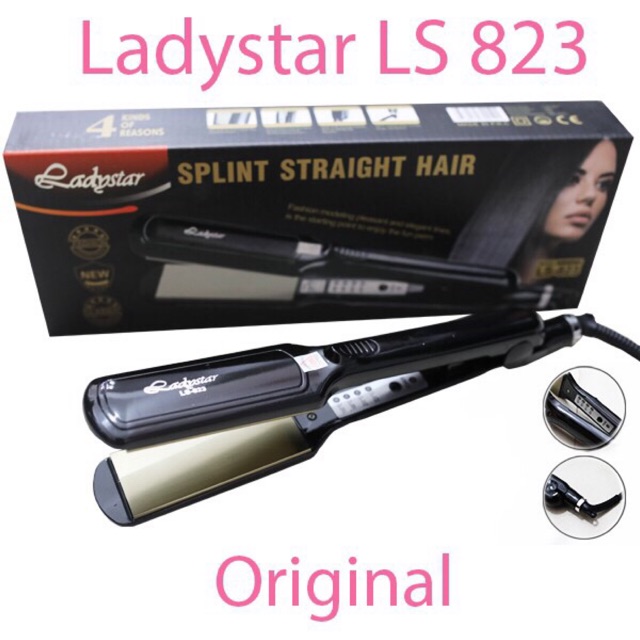 ORIGINAL CATOKAN LADYSTAR LS 823 , CATOKAN PELURUS DAN BISA CURLY , CATOKAN SALON , DIJAMIN ORI