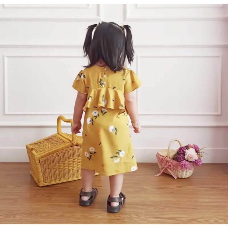 Dress anak wilona usia 1-6 tahun