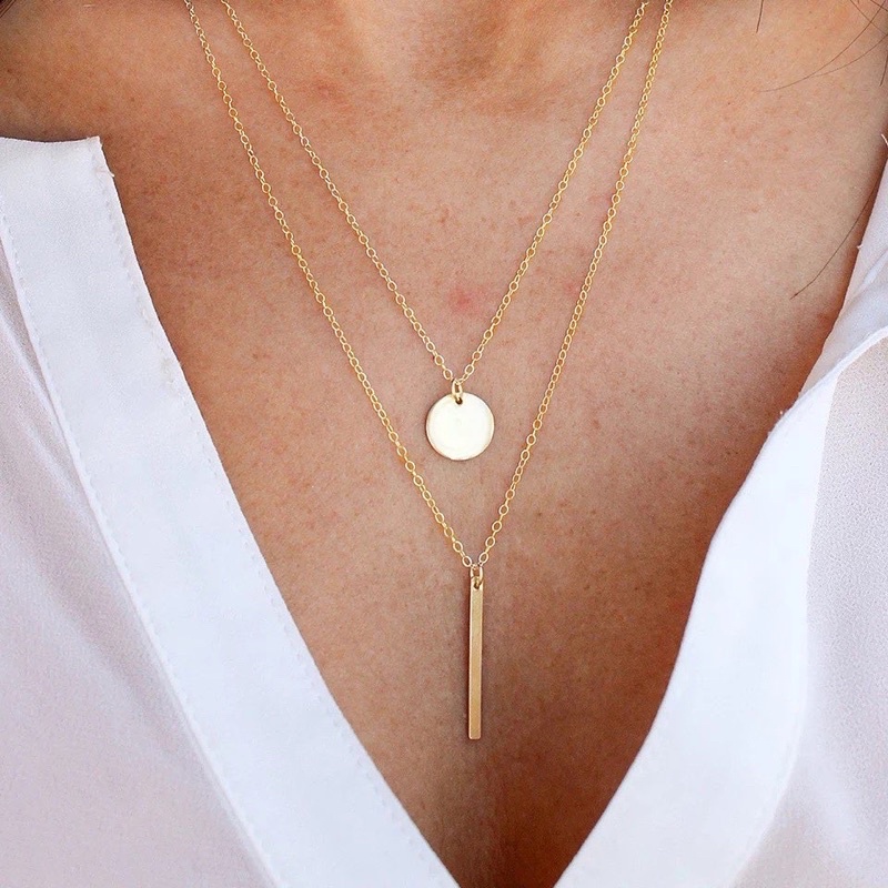 Amy layer necklace