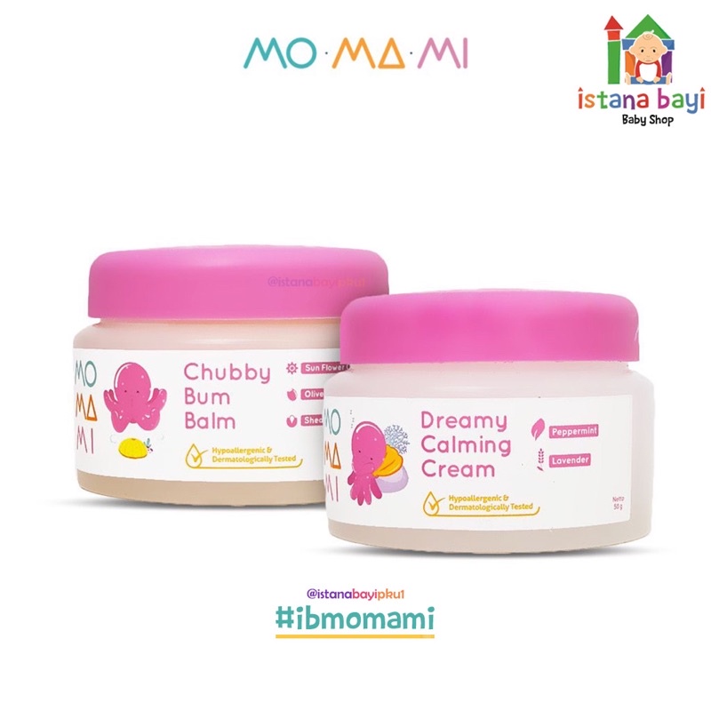 Momami Dreamy Calming Cream 50g/Baby balsam/Balsem bayi