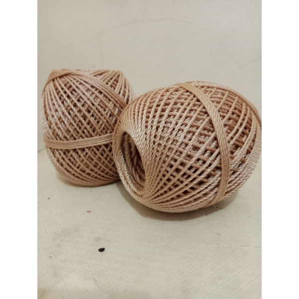 BENANG RAJUT NILON/PP {COKLAT KACANG}