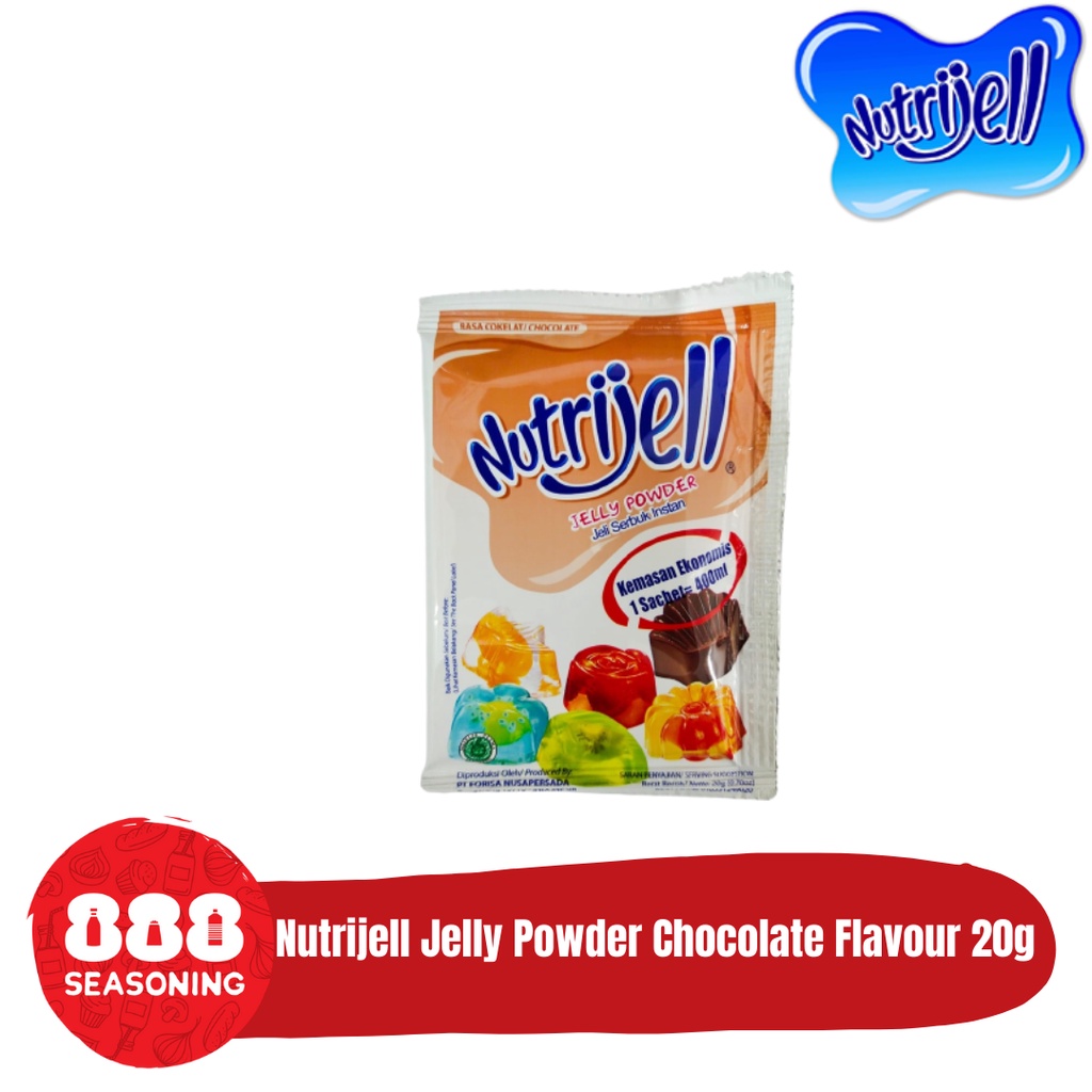 

Nutrijell Ekonomis Coklat Chocolate Flavour Jelly Powder 20g