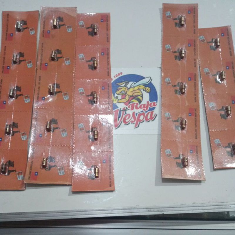 SPUYER BENSIN MAIN JET VESPA BOBINA - SPUYER BENSIN VESPA PX EXCEL EXCLUSIVE SUPER SPRINT VBB MURAH 