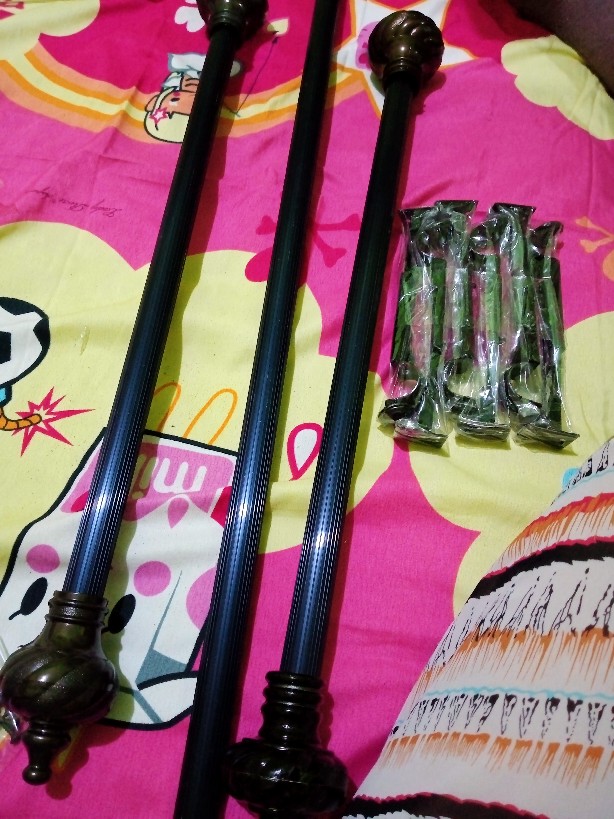 Batang Rollet Garis Polos 50 Cm Full Set