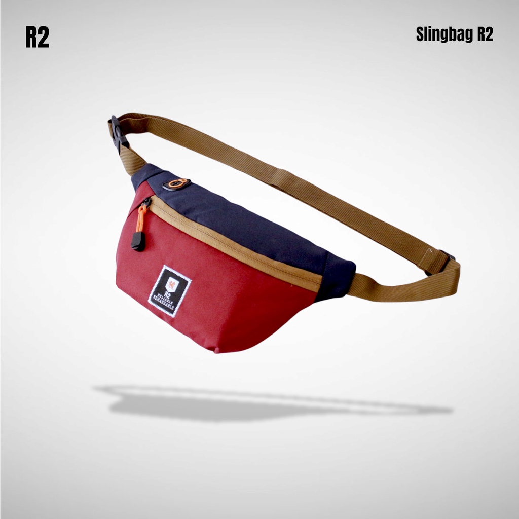 Waistbag R2 BERYL - Tas Selempang Waist Bag (Unisex / Pria &amp; Wanita)