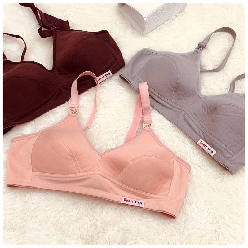 BH DALEMAN WANITA / COD SPORT BRA WANITA CEWEK REMAJA DAN DEWASA - TANPA KAWAT - BH SPORT / BH BUSA TIPIS TANPA KAWAT