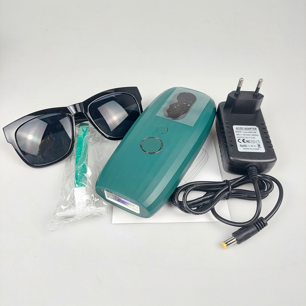 IPL Laser Epilator Permanent Hair Removal 990000 Flashes - T010 - Green