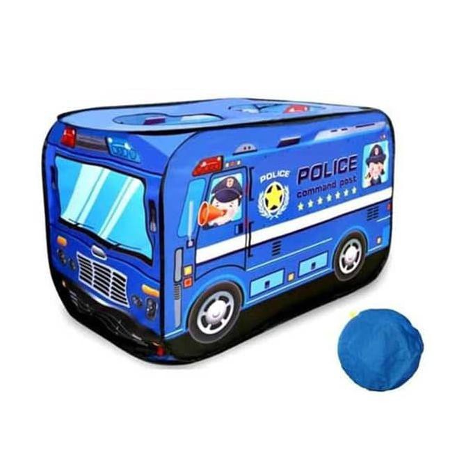 Mainan Anak Tenda Polisi - Wg-820 Bahan Parasut Kerangka Besi Mudikulo.Com1
