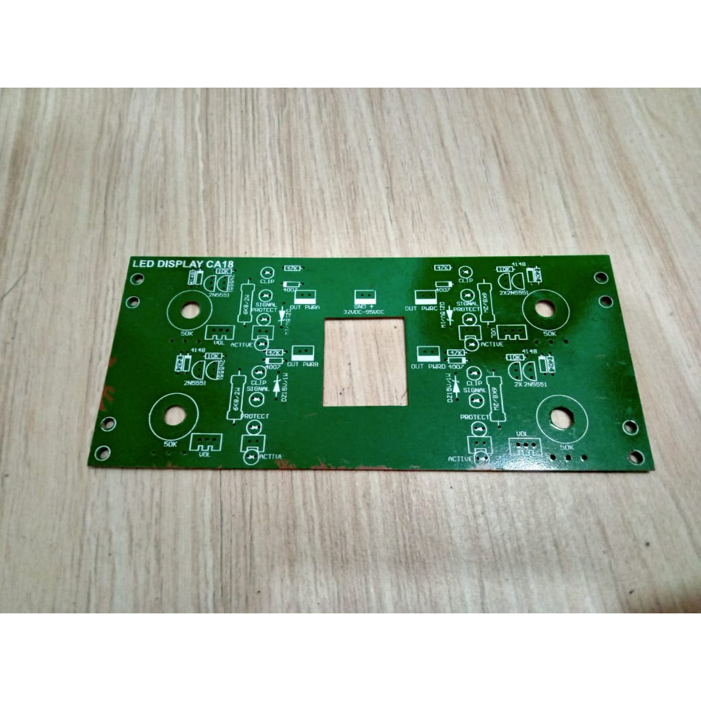 PCB PANEL DEPAN BOX CA 18 pcb depan box power  ca 18