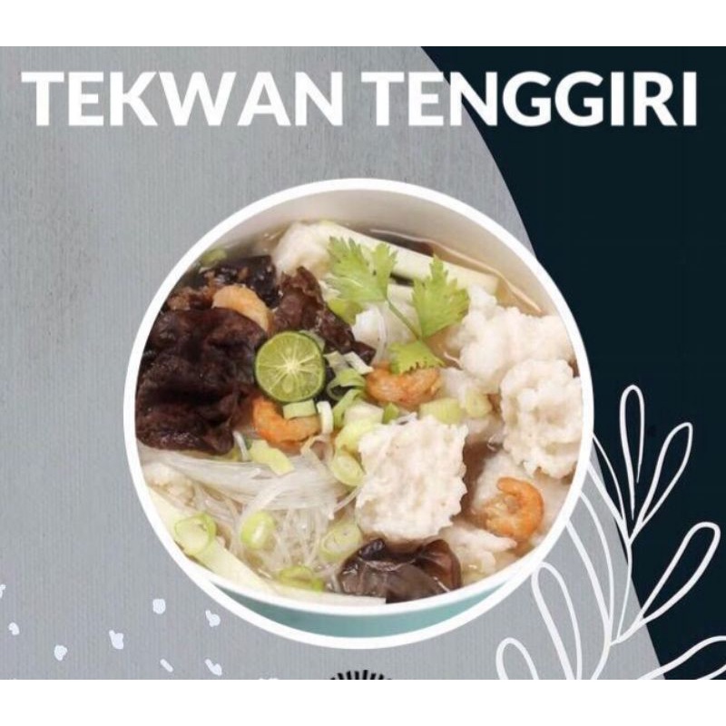 

Tekwan Ikan Tenggiri FROZEN KHUSUS SURABAYA