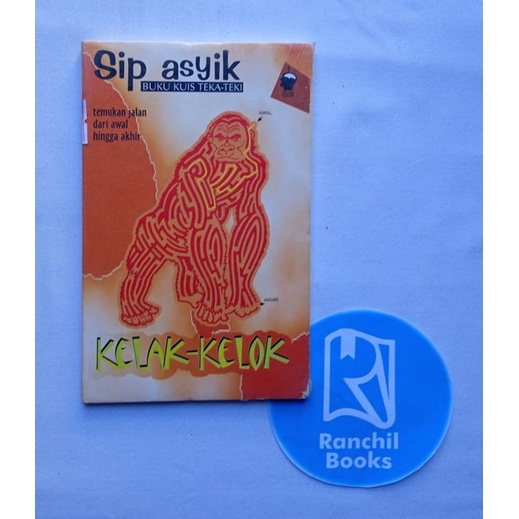 SIP ASIK BUKU KUIS TEKA TEKI KELAK KELOK TEMUKAN JALAN DARI AWAL HINGGA AKHIR BUKU PERMAINAN BUKU HO