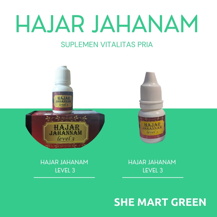 Herbal oles hajar super pria kuat dan tahan lama jahanam level 3