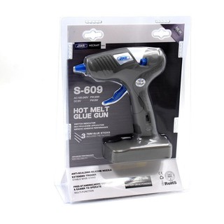 hot melt glue gun wireless joer s-609 / pistol alat lem