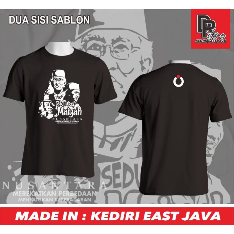 KAOS MASYARAKAT (SEDULUR MAIYAH), GUS MUS, GUS MIEK, & SUDJIWO TEDJO