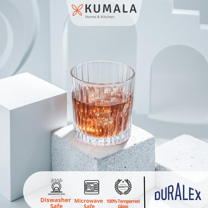 """] Duralex Manhattan Tumbler 220 ml Gelas Whisky / Gelas Cafe/ Gelas Kopi
