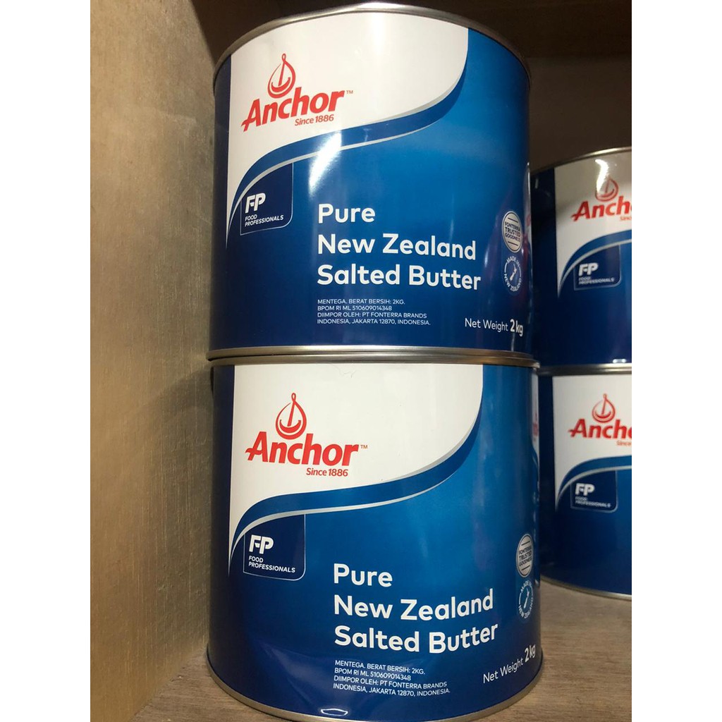 

Anchor Pure New Zealand Salted Butter Kemasan 2kg