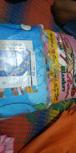 Selimut 3d Karakter Lady Rose Uk. 160x200cm Banyak Pilihan!!