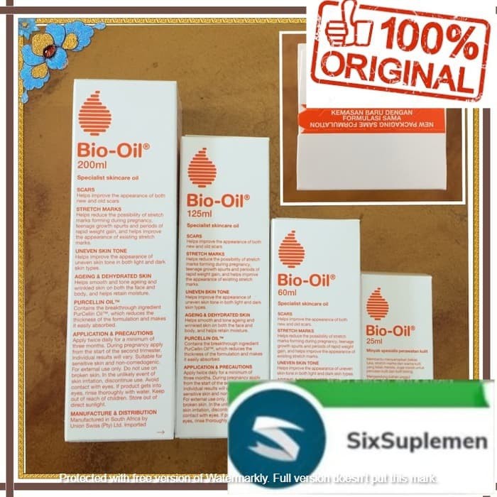 Bio Oil Original Penghilang Bekas Luka stretchmark 60 ml