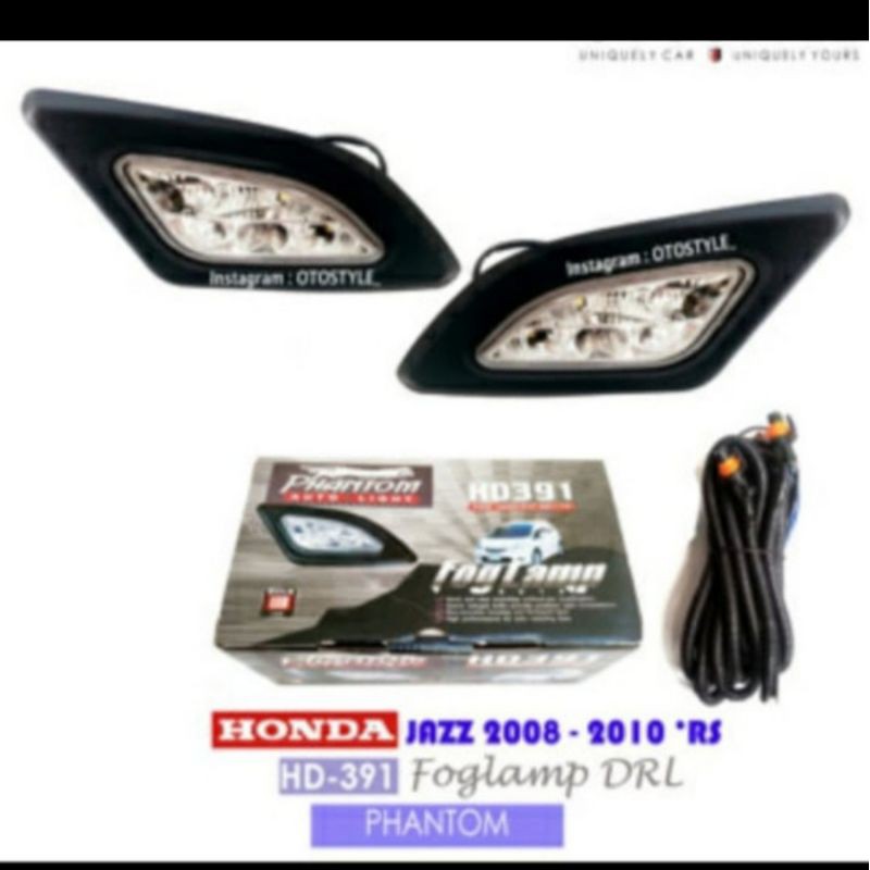 foglamp DRL Honda jazz 2008-2010 RS premium