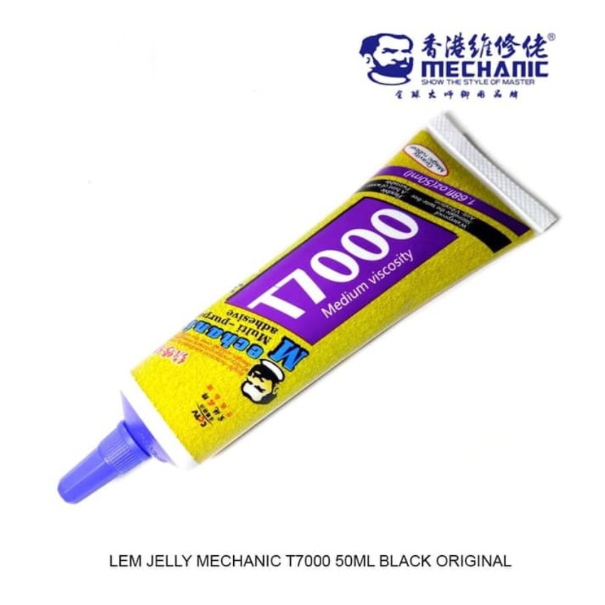 

LEM JELLY/GLUE TOUCHSCREEN/LCD MECHANIC T7000 50ML BLACK ORIGINAL