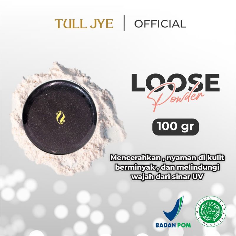 Tull Jye Loose Powder 100gr (Tull Jye Bedak Tabur 100gr)