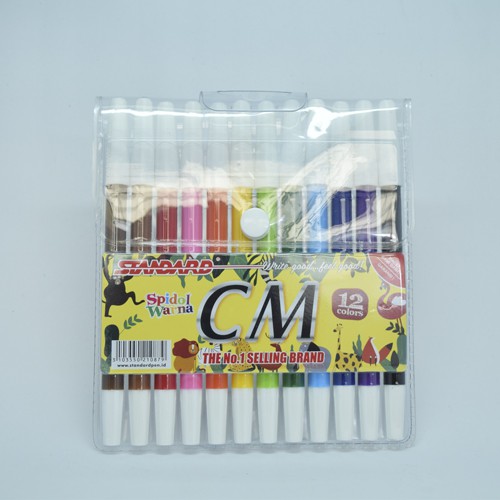 

Spidol Mewarnai 12 Warna Standard / Standard Coloring Markers 12 colors