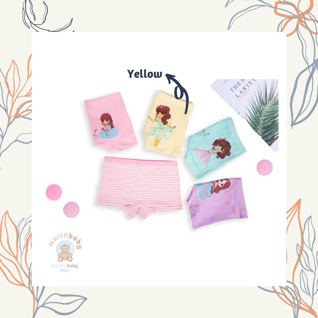 MBSS - XIAO TING CD BEAUTIFULL GIRLS celana dalam anak perempuan bahan katun halus 2-12 Tahun