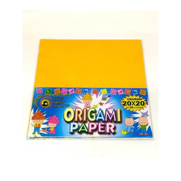 

Kertas Lipat / Origami Asturo 20x20 (10 pak)