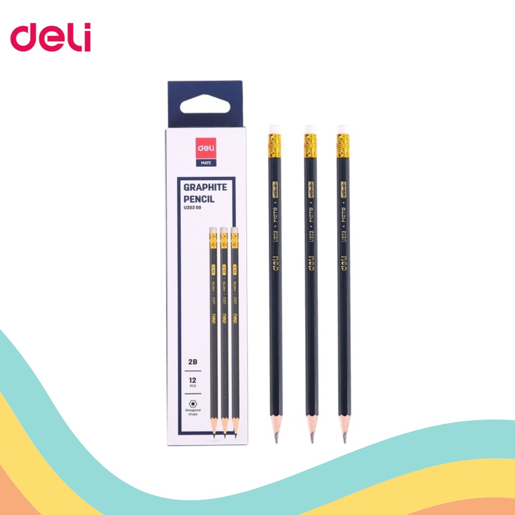 

PENSIL 2B DELI EU-20200 (12 PCS)