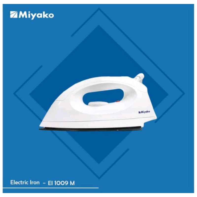 MIYAKO SETRIKA EL 1009M ANTI LENGKET NEW DESIGN