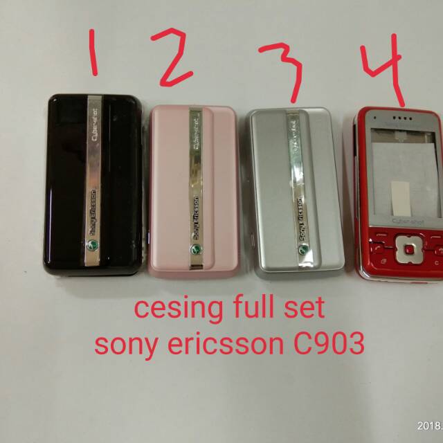 Casing sony ericsson C903 casing original sony ericsson C903 full set