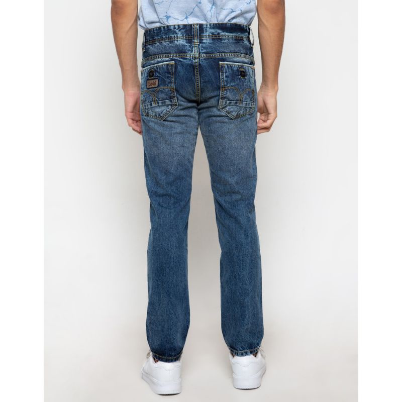 Celana Jeans Pria Original Lois Slim fit CFL393D / SVL017E Selvedge