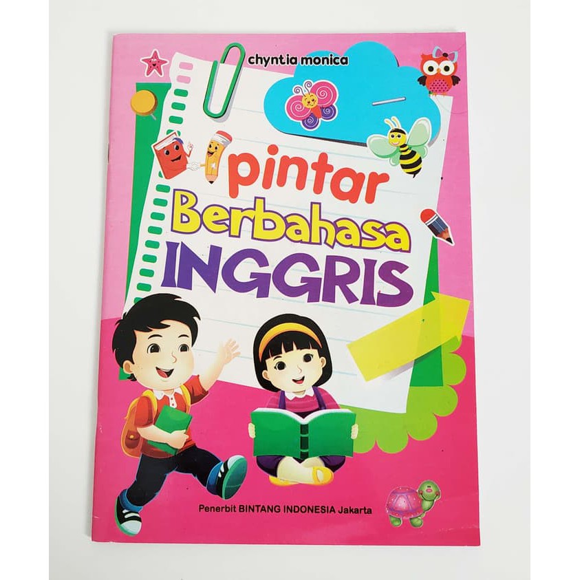  Buku  Pintar Berbahasa  Inggris  Untuk PAUD TK  Edukasi 