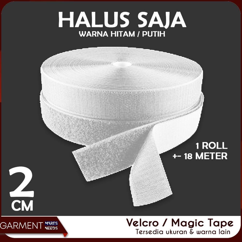 

TERMURAH!!! VELCRO 2 CM MAGIC TAPE HALUS 18 METER