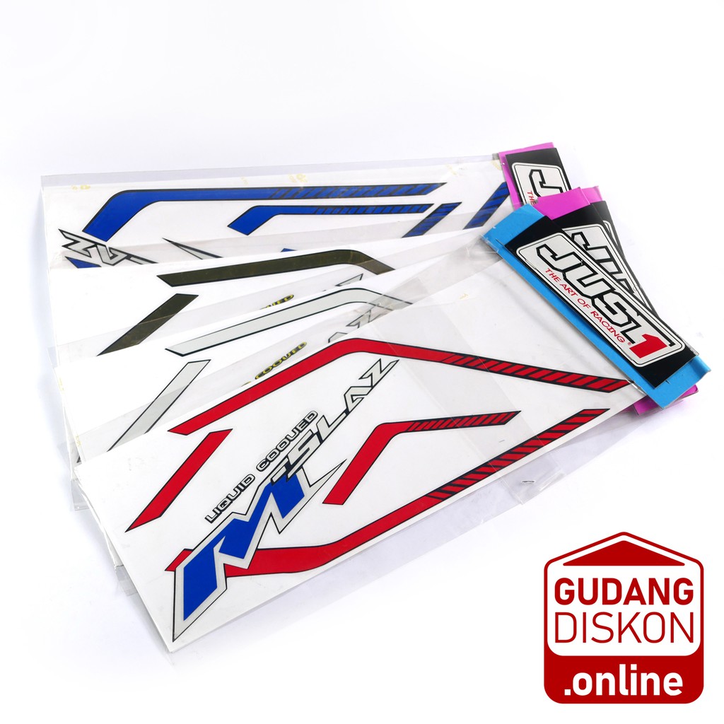 Cutting Sticker Body M Slaz Yamaha Xabre Thailand Look Shopee Indonesia