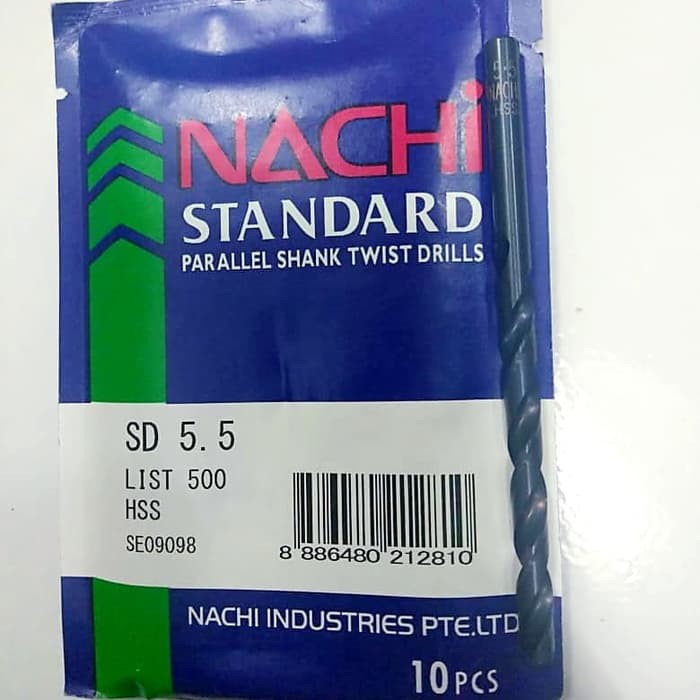 Mata Bor Nachi 5.5 mm HSS 5.5m