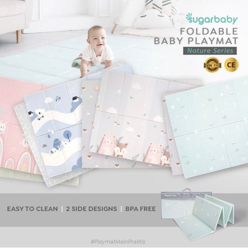 Sugar Baby Foldable Baby Playmat - Matras Bermain Anak SugarBaby