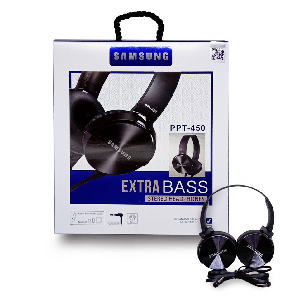 Headset Samsung/Promo Headphone DJ/Headphone bando ppt450/ headphone gaming dengan mic -Jbstore