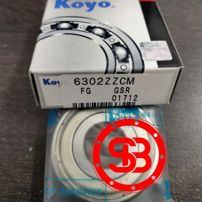 BEARING 6302 ZZ / 6302 ZZ C3 KOYO JAPAN ORIGINAL