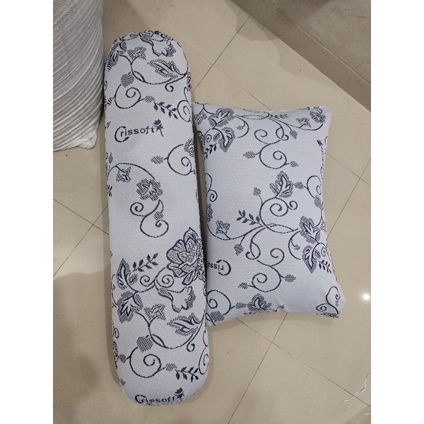 1 SET BANTAL DAN GULING HOTEL, FULL MEMORY FOAM, BANTAL PREMIUM , SUPER LEMBUT AWET EMPUK TAHAN LAMA, MOTIF MEWAH