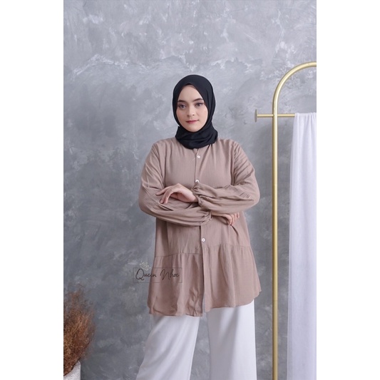 BLOUSE WANITA RAYON CRINKLE PREMIUM MADE CESI REKSA-7