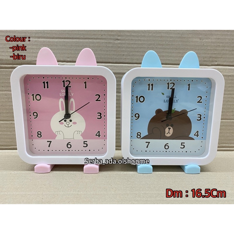 JAM BEKER FANCI//JAM WEKER KARAKTER//JAM ALARM MEJA//TIPE : HX3145//JAM LUCU KARTUN IMPORT