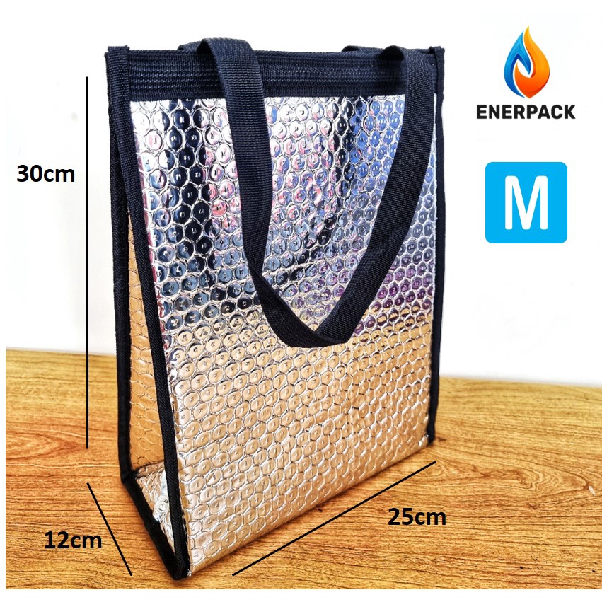 TAS ALUMINIUM FOIL Cooler Bag - TOTE BAG - Tas Jinjing Makanan EP-005