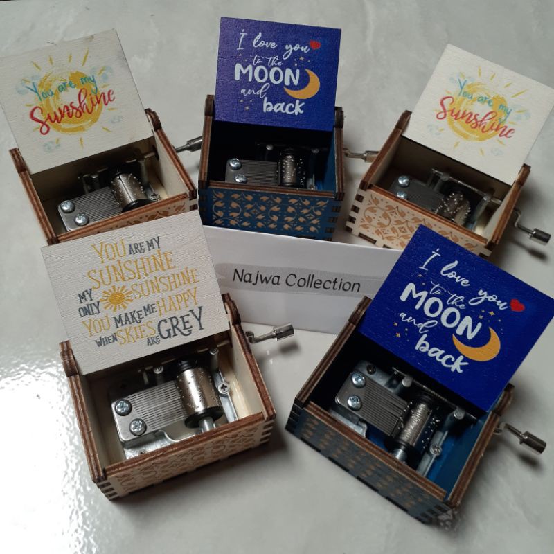 KOTAK MUSIK KADO ULTAH BOX HADIAH ULANG TAHUN UNIK SIZE MINI